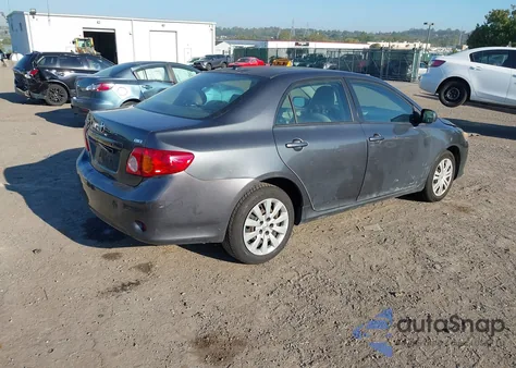 2009 Toyota Corolla Xle из США, поврежденный, VIN 2T1BU40E99C033470
